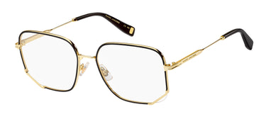 Designer Women Marc Jacobs Eyeglasses: 1041 - Gold Black- SpecSMART Eye Clinic (Diagonal View)